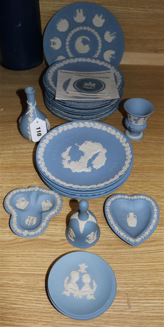 Wedgwood Jasperware plates etc